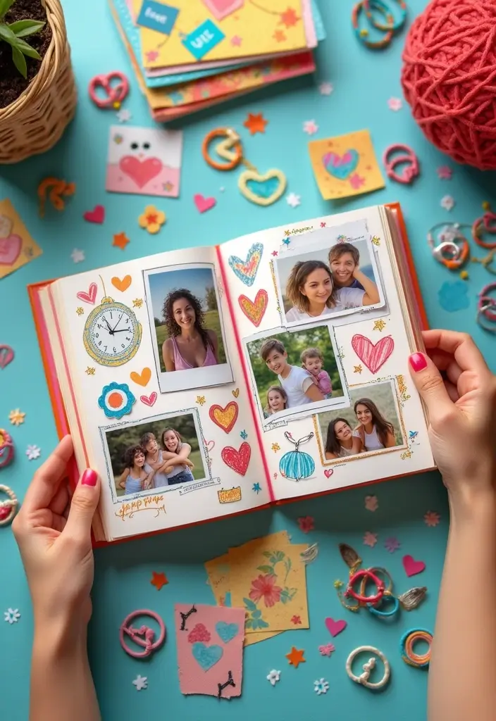 30 Small Scrapbook Ideas That Are Compact Yet Meaningful - 7. Friendship Scrapbook