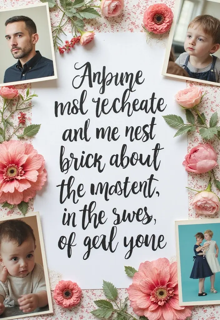 30 Sweet 16 Scrapbook Ideas for a Birthday to Remember - 10. Incorporate Your Favorite Quotes