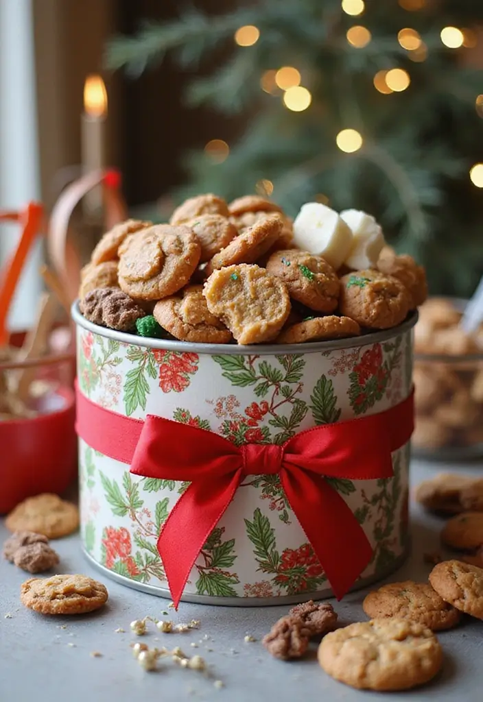 30 Tin Can Painting Ideas for Upcycled Home Decor - 13. Customized Gifts