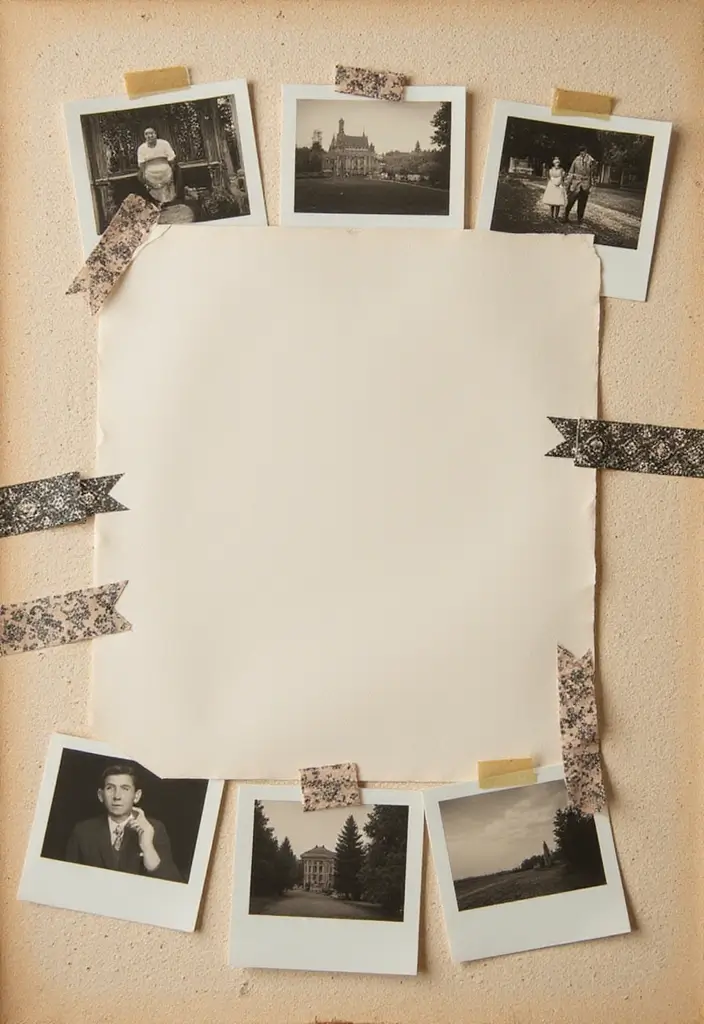 30 Vintage Scrapbook Ideas for a Timeless Look - 5. Faux Vintage Photographs
