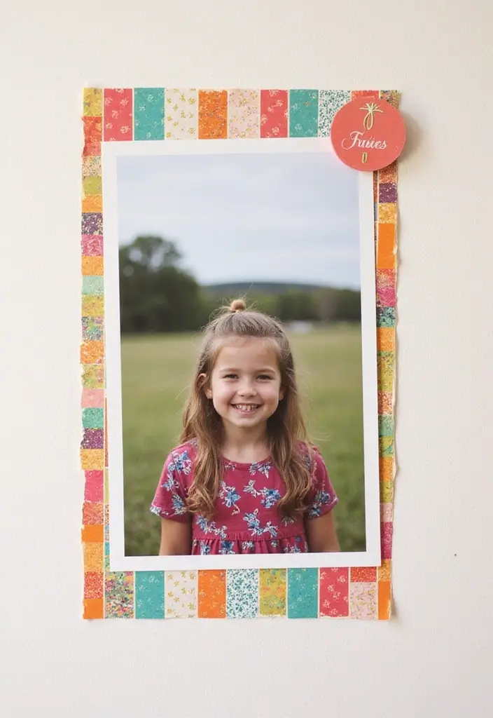 30 Washi Tape Scrapbook Ideas You’ll Want to Copy - 1. Create a Washi Tape Border