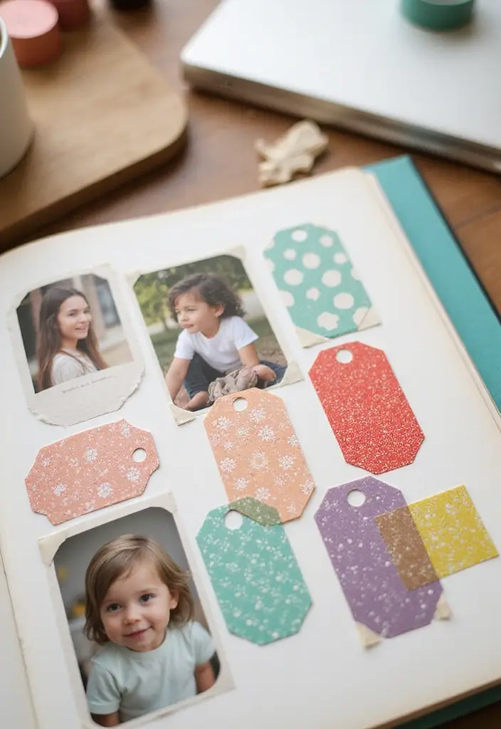 30 Washi Tape Scrapbook Ideas You’ll Want to Copy - 13. Washi Tape Gift Tags