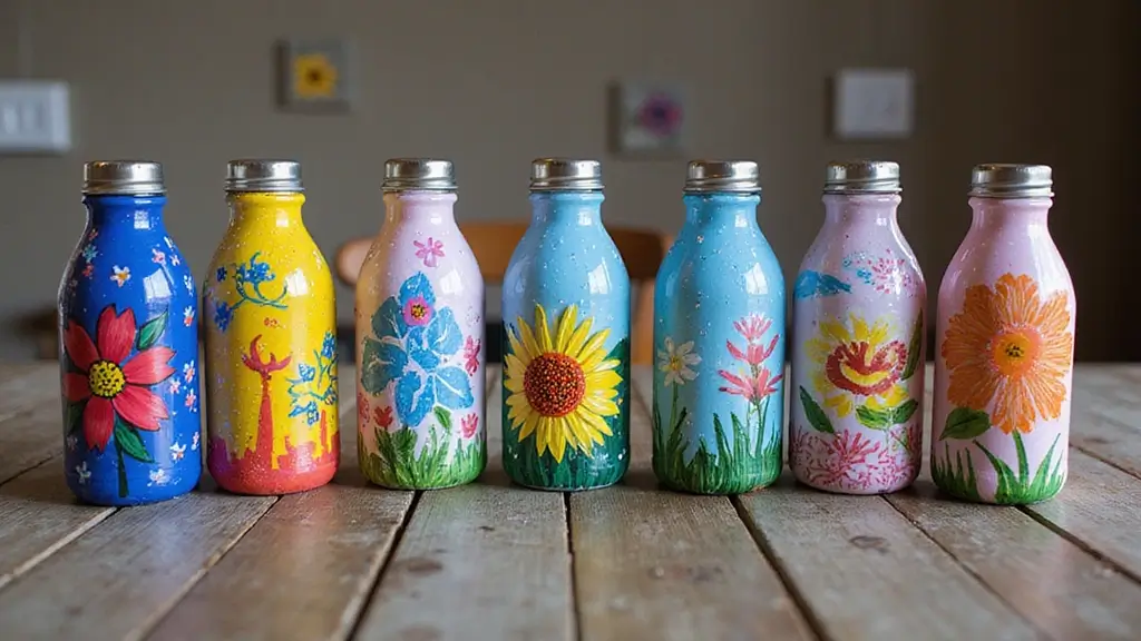 30 Water Bottle Painting Ideas to Make Hydration Fun