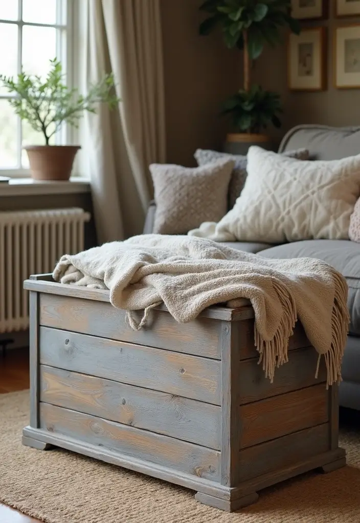 30 Wooden Box Painting Ideas to Add Rustic Charm 56 30 Wooden Box Painting Ideas to Add Rustic Charm - 12. Rustic Barn Wood Look