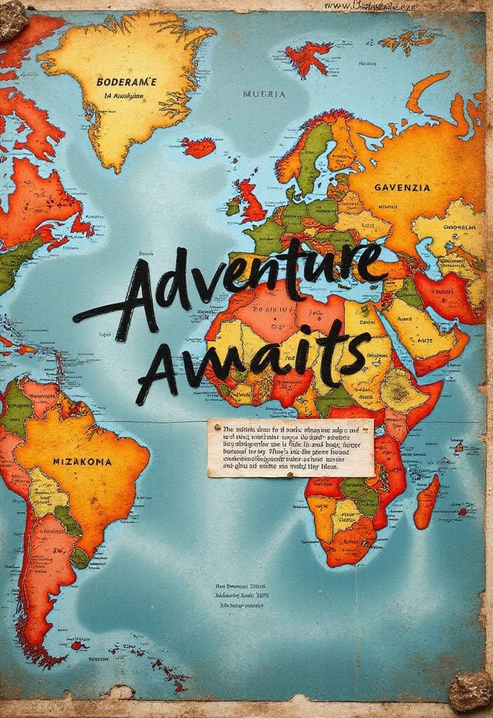 50 Best Scrapbook Ideas to Inspire Your Next Project - 1. Adventure Awaits Theme
