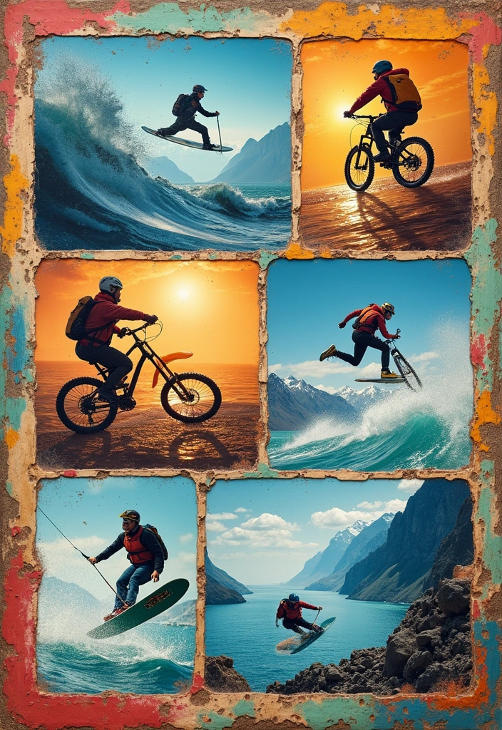 50 Best Scrapbook Ideas to Inspire Your Next Project - 15. Adventure Sports Scrapbook