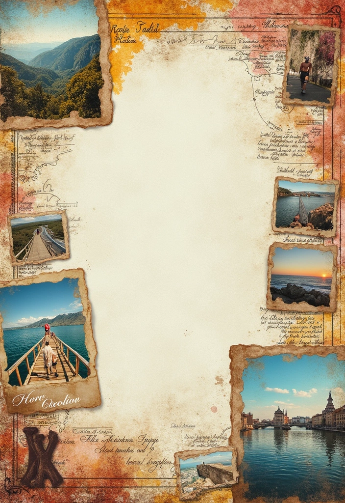 50 Best Scrapbook Ideas to Inspire Your Next Project - 21. Travel Challenges and Triumphs