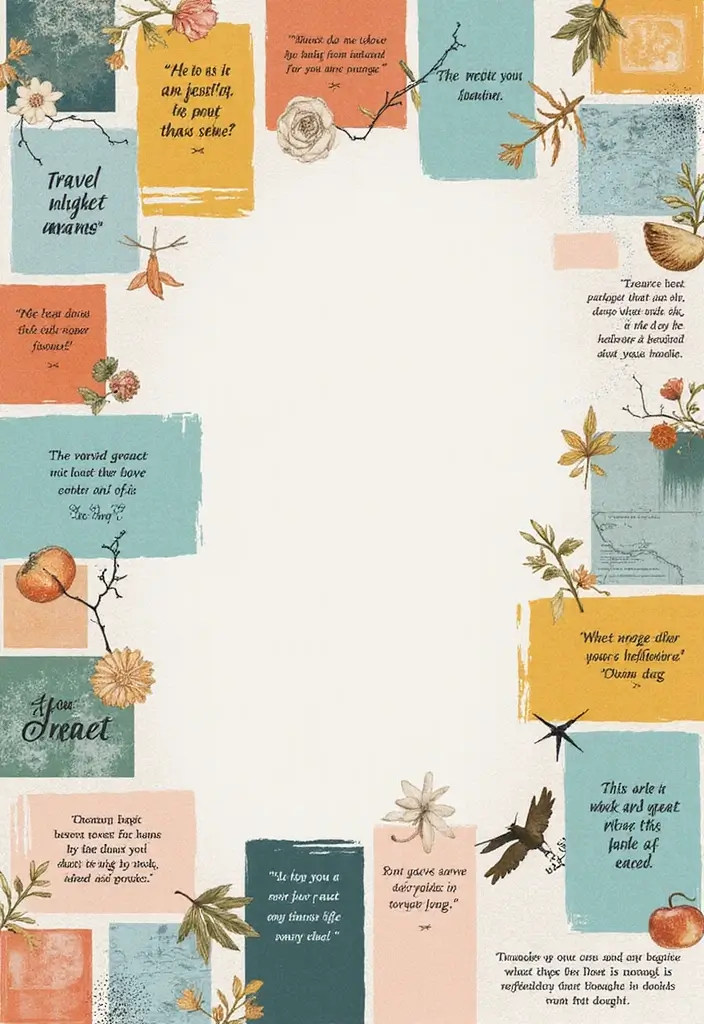 50 Best Scrapbook Ideas to Inspire Your Next Project - 25. Travel Reflections