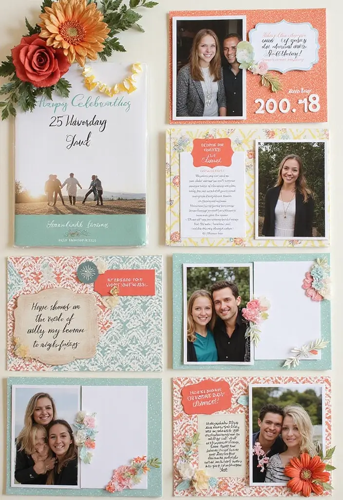 50 Best Scrapbook Ideas to Inspire Your Next Project - 28. Celebrating Milestones