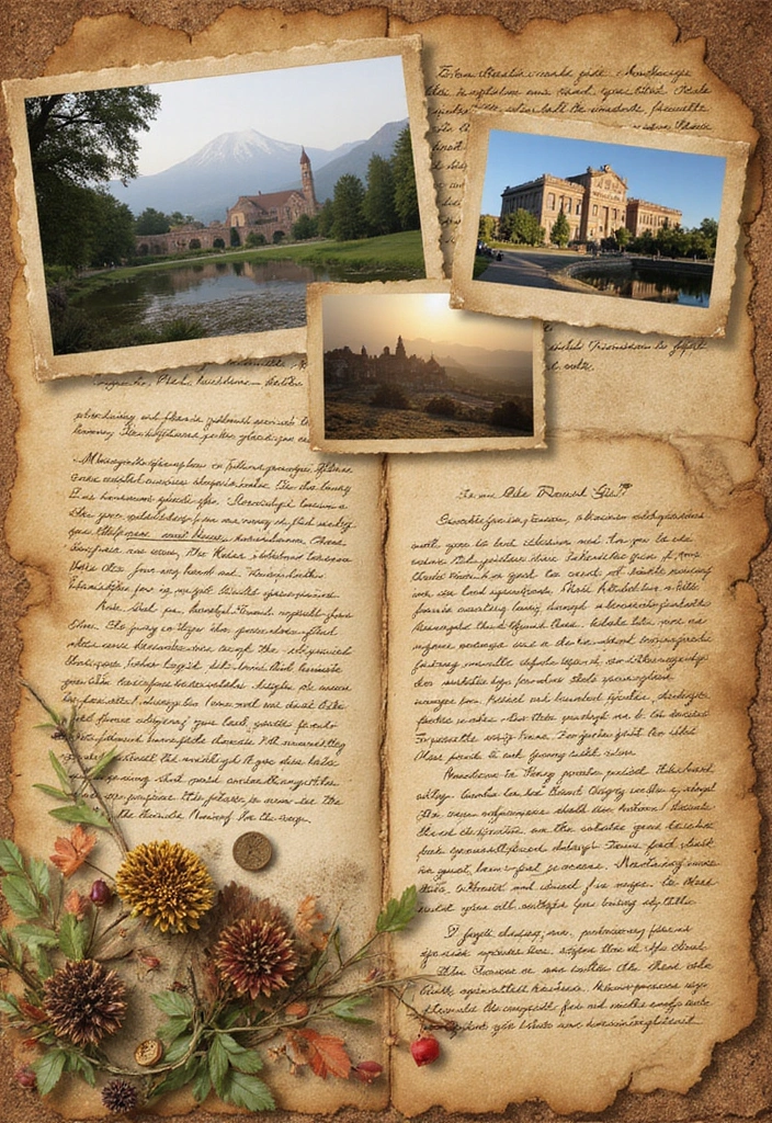 50 Best Scrapbook Ideas to Inspire Your Next Project - 30. Family Heritage Travels