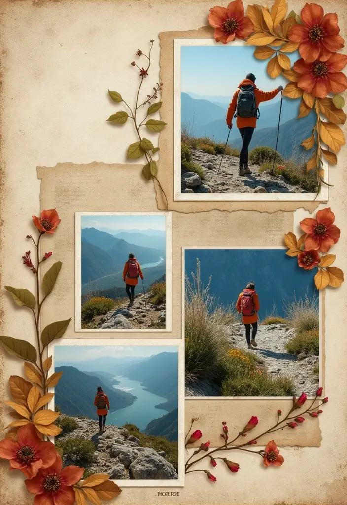 50 Best Scrapbook Ideas to Inspire Your Next Project - 31. Outdoor Adventures Scrapbook