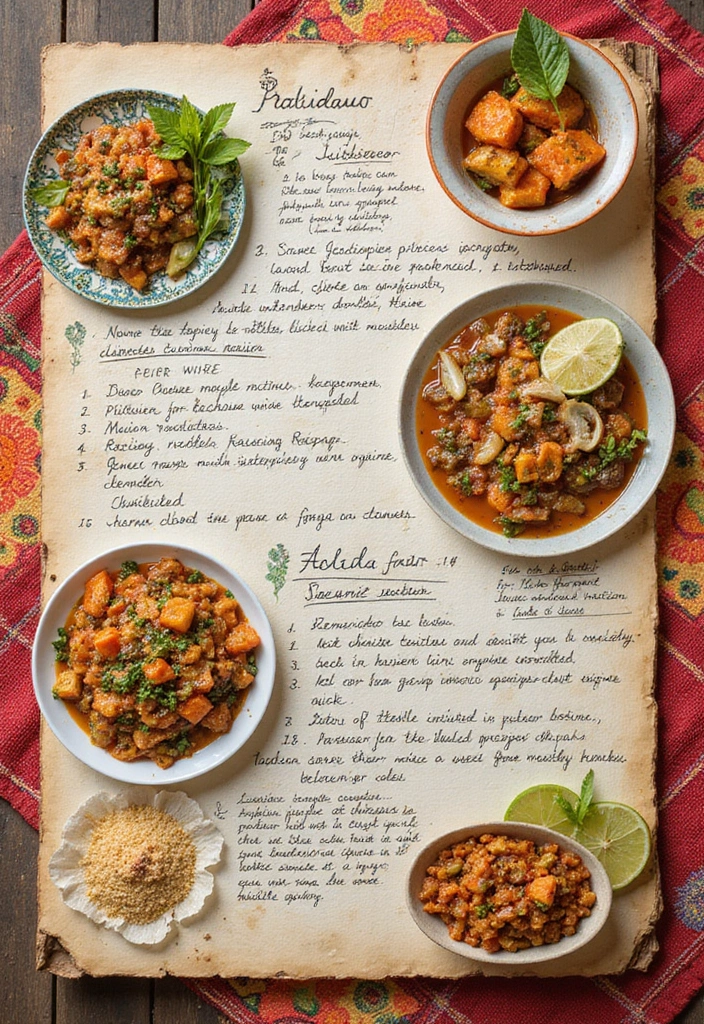 50 Best Scrapbook Ideas to Inspire Your Next Project - 33. Cultural Cuisine Scrapbook