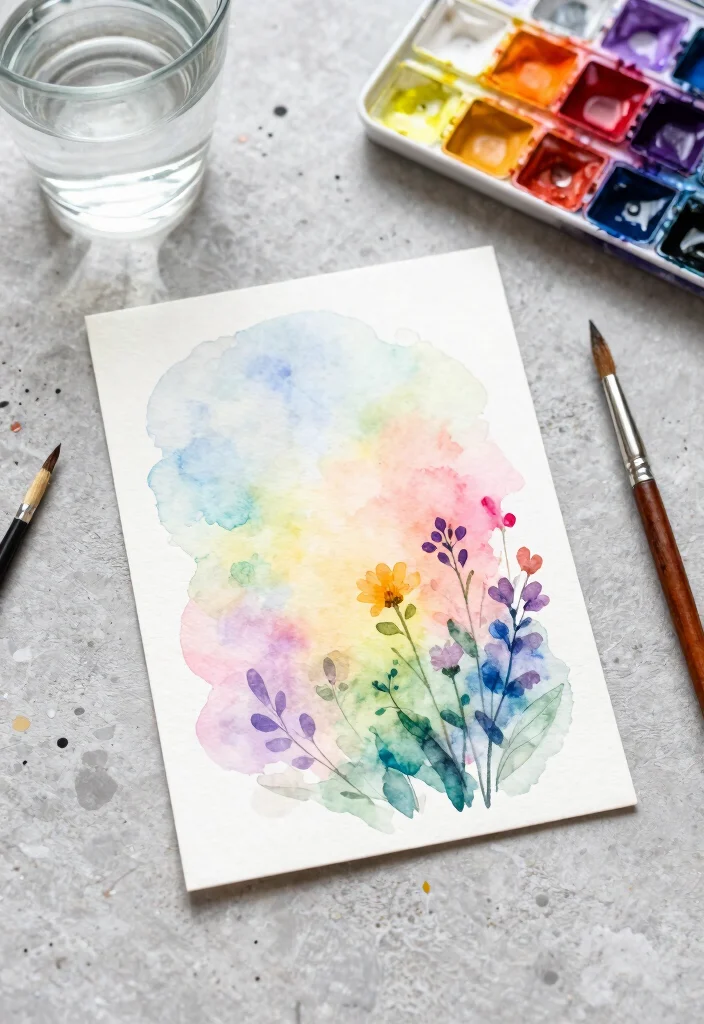 10 Bday Card Ideas for Fun Creative and Personal Birthday Wishes 13 10 Bday Card Ideas for Fun Creative and Personal Birthday Wishes - 3. Hand-Painted Watercolor Cards 1