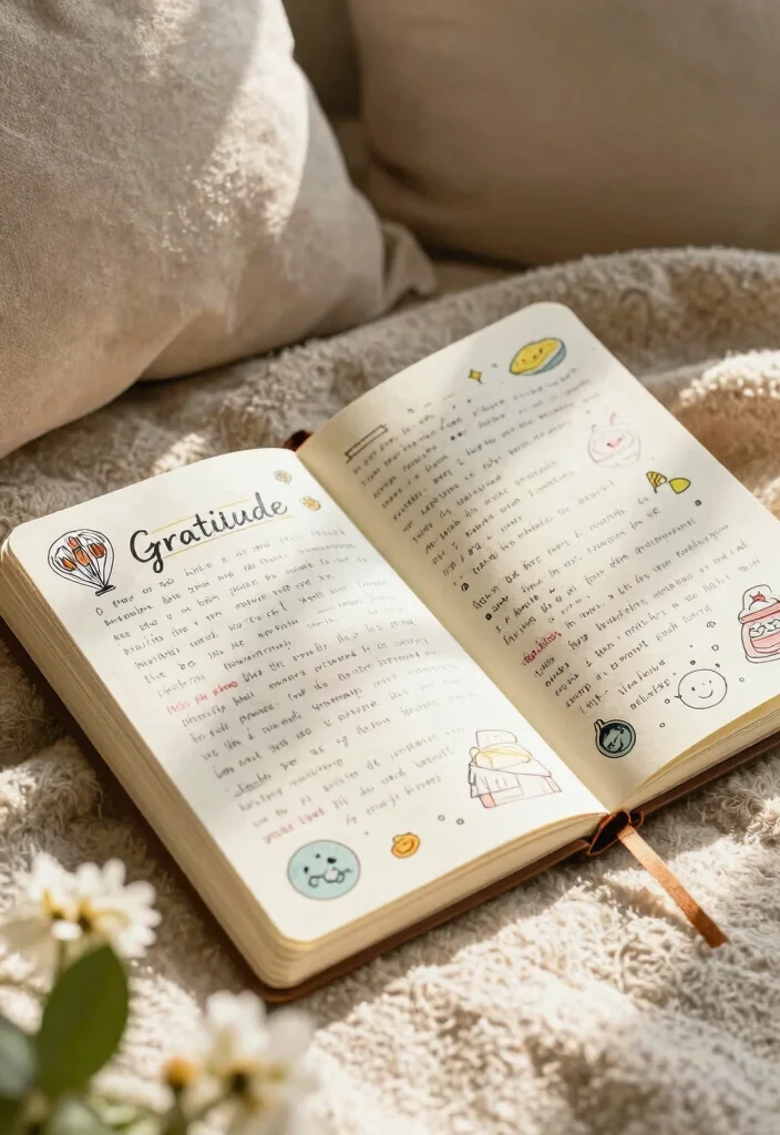10 Blank Journal Ideas for Free Form Creative Expression - 8. Gratitude Journal 1