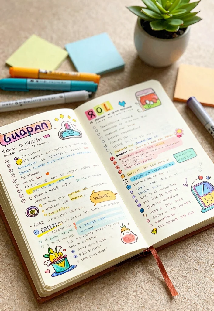 10 Craft Journal Ideas for Art Projects Experiments and Inspiration - 10. Personal Growth and Goal-Setting Journal 1