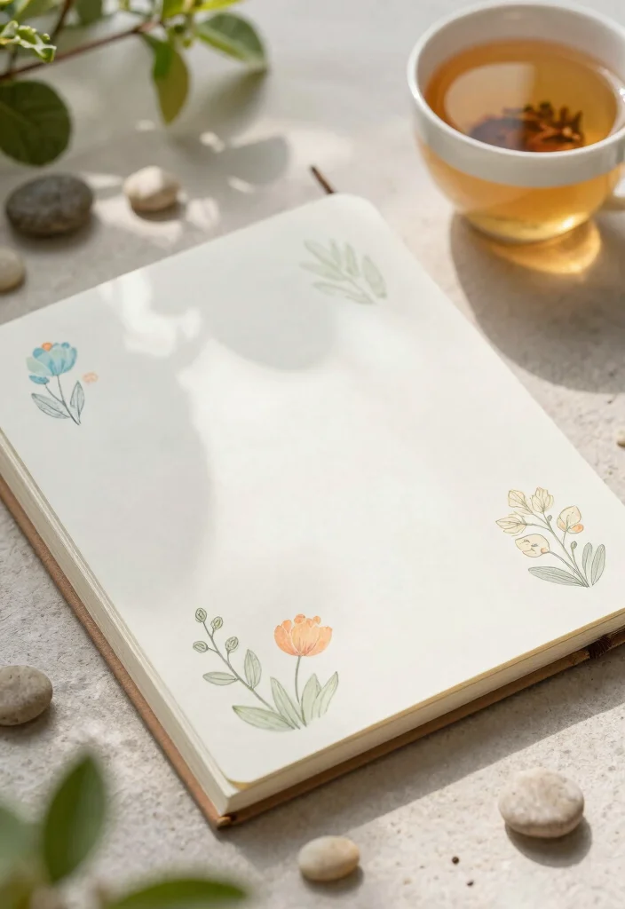 10 Craft Journal Ideas for Art Projects Experiments and Inspiration - 6. Mindfulness and Reflection Journal 1