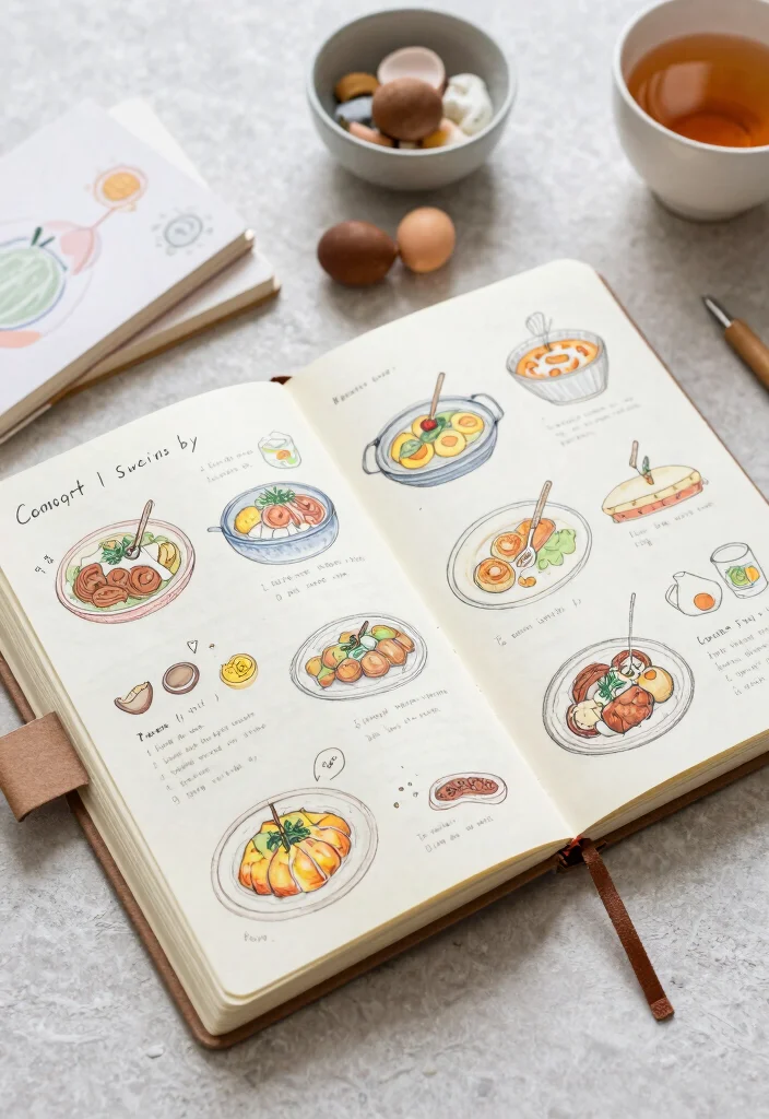 10 Craft Journal Ideas for Art Projects Experiments and Inspiration - 9. Family Recipe and Craft Journal 1