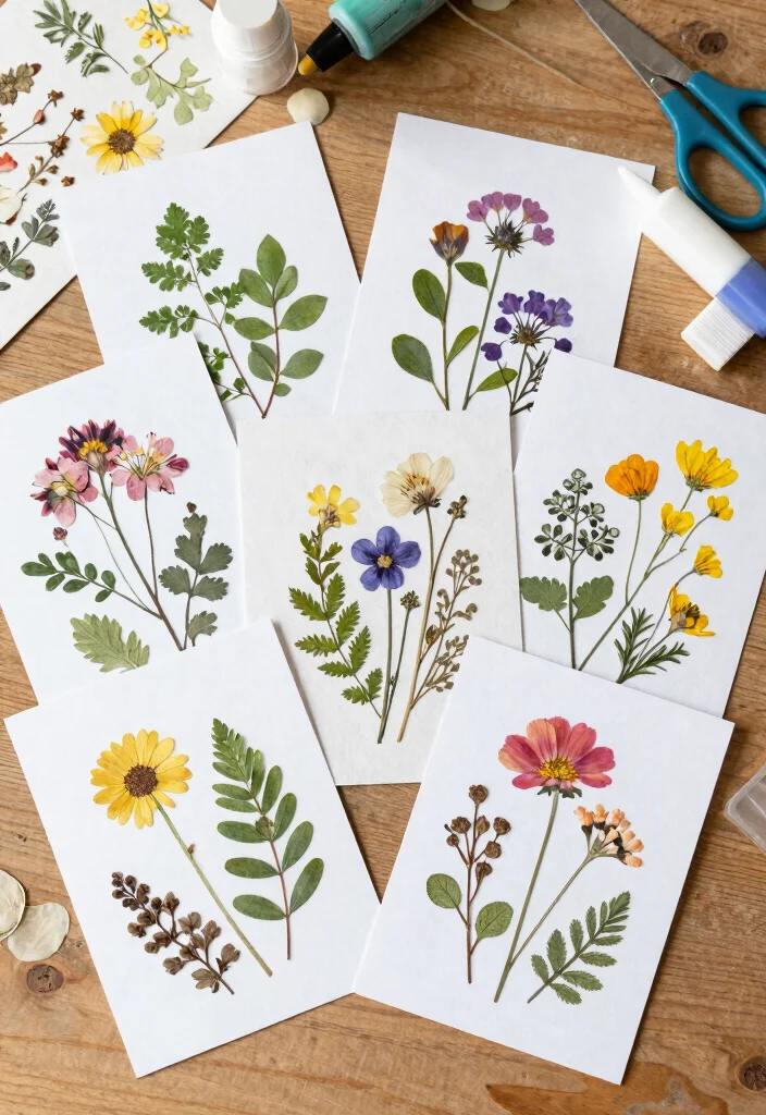 10 Easter Card Ideas for Fresh Cheerful and Spring Inspired Greetings - 2. Nature Collage Cards 1