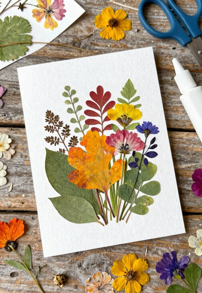 10 Fall Card Ideas for Cozy Warm and Seasonal Handmade Designs 38 10 Fall Card Ideas for Cozy Warm and Seasonal Handmade Designs - 8. Nature Collage Cards 1