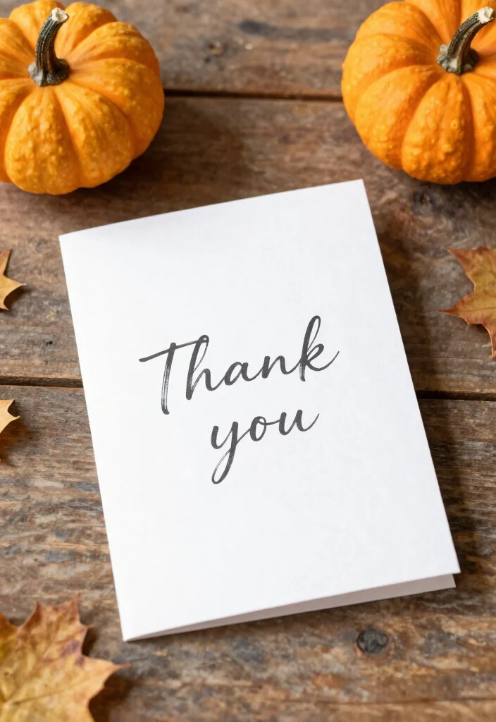 10 Fall Card Ideas for Cozy Warm and Seasonal Handmade Designs 39 10 Fall Card Ideas for Cozy Warm and Seasonal Handmade Designs - 9. Simple Thank You Cards 1