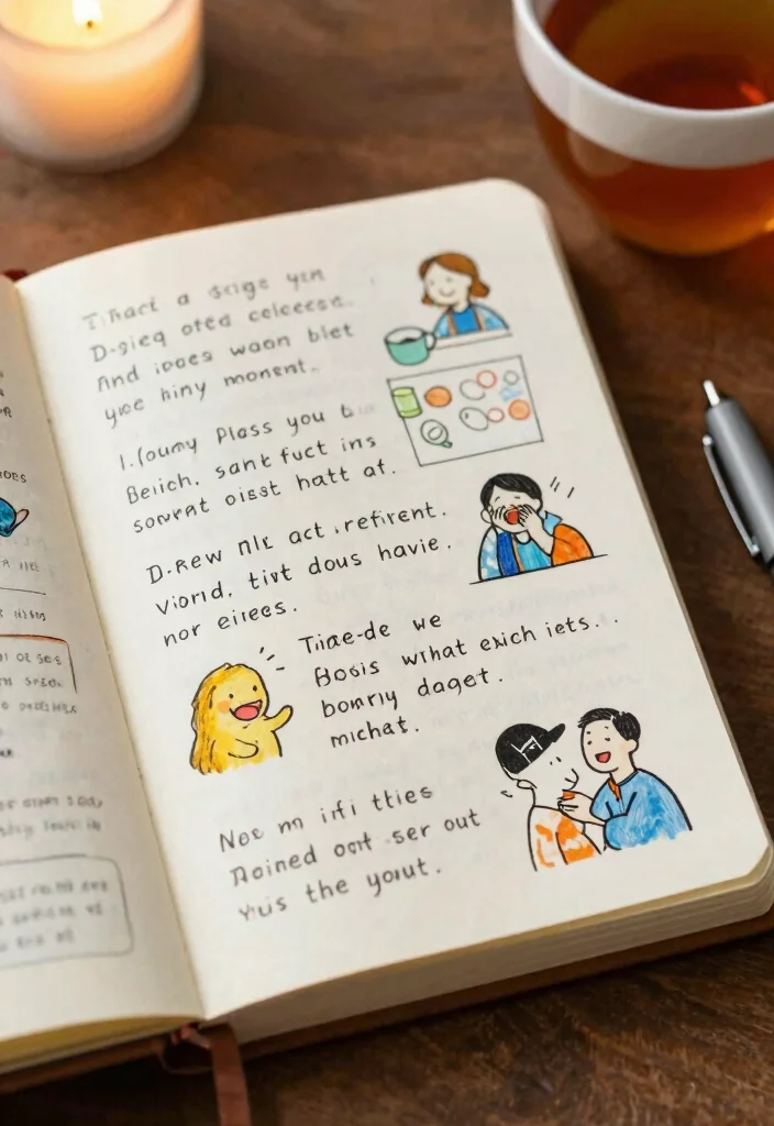 10 Funny Journal Ideas for Humor Lighthearted Writing and Doodles 3 10 Funny Journal Ideas for Humor Lighthearted Writing and Doodles - 3. Daily Laugh Log: Track the Giggles 1