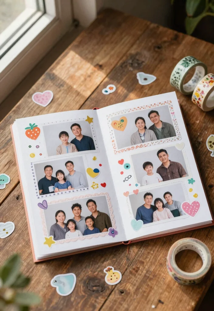 10 Grandparents Card Ideas for Sweet Meaningful and Family Focused Designs 9 10 Grandparents Card Ideas for Sweet Meaningful and Family Focused Designs - 5. Photo Collage Card 1