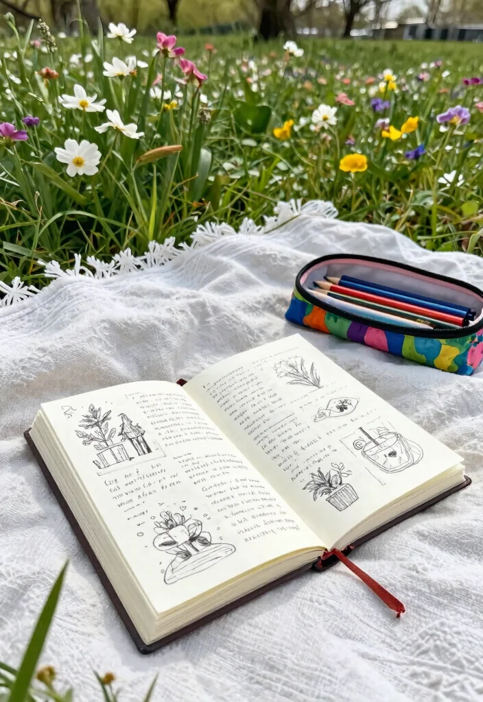 10 March Journal Ideas for Fresh Spring Themes and Monthly Planning - 5. Nature Walk Journaling Prompts 1