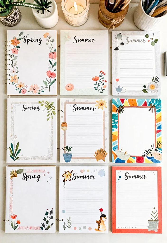 10 SKZ Journal Ideas for Kpop Inspired Creative Fan Pages - 6. Seasonal Themes 1