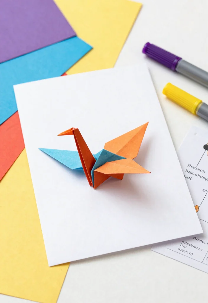 10 Simple Birthday Card Ideas for Easy Cute and Meaningful Celebrations 60 10 Simple Birthday Card Ideas for Easy Cute and Meaningful Celebrations - 10. Folded Origami Cards 1