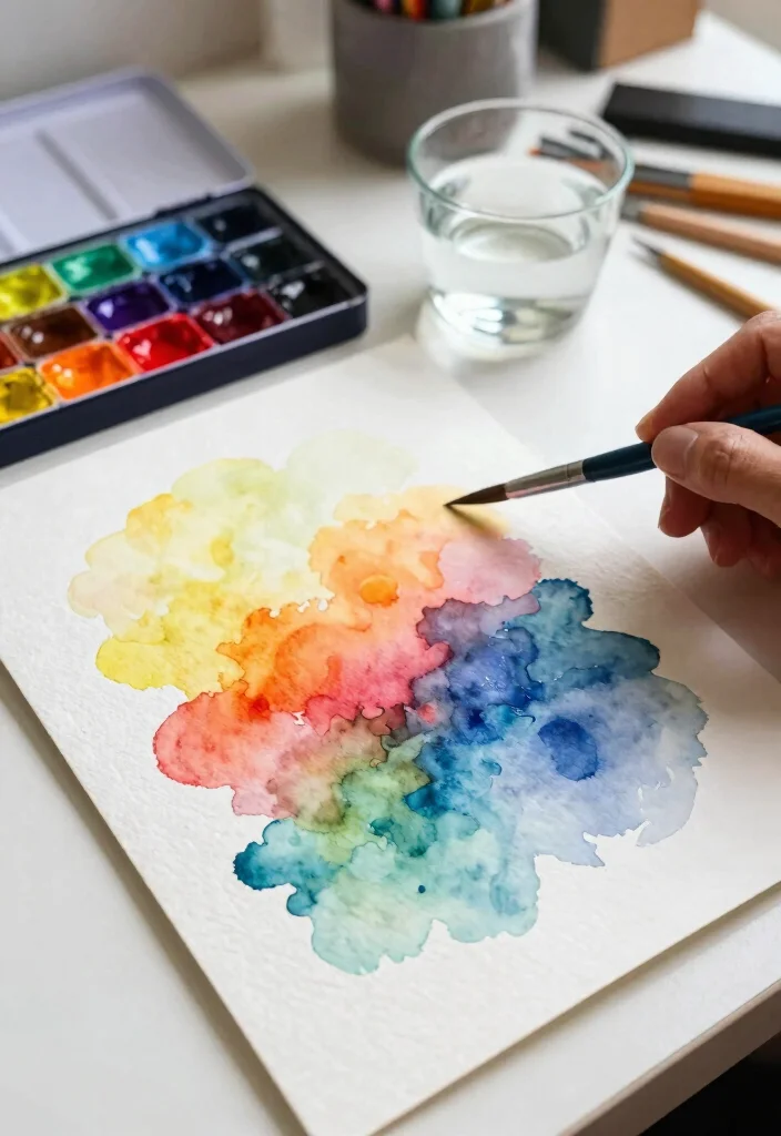 10 Simple Birthday Card Ideas for Easy Cute and Meaningful Celebrations 12 10 Simple Birthday Card Ideas for Easy Cute and Meaningful Celebrations - 2. Watercolor Greetings 1