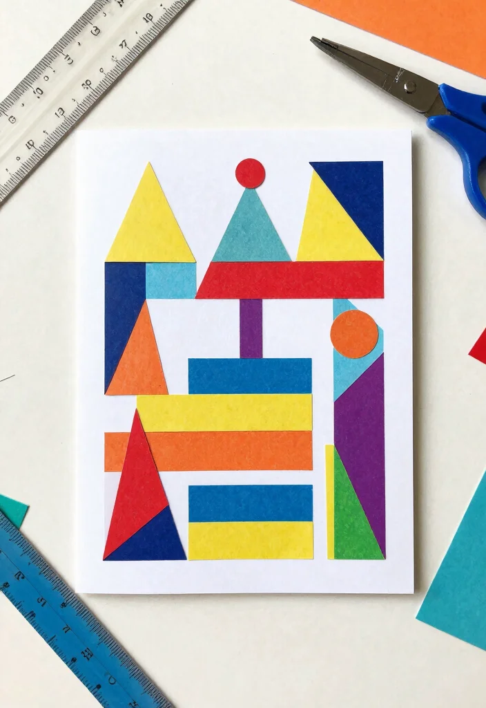 10 Simple Birthday Card Ideas for Easy Cute and Meaningful Celebrations 23 10 Simple Birthday Card Ideas for Easy Cute and Meaningful Celebrations - 3. Geometric Designs 1