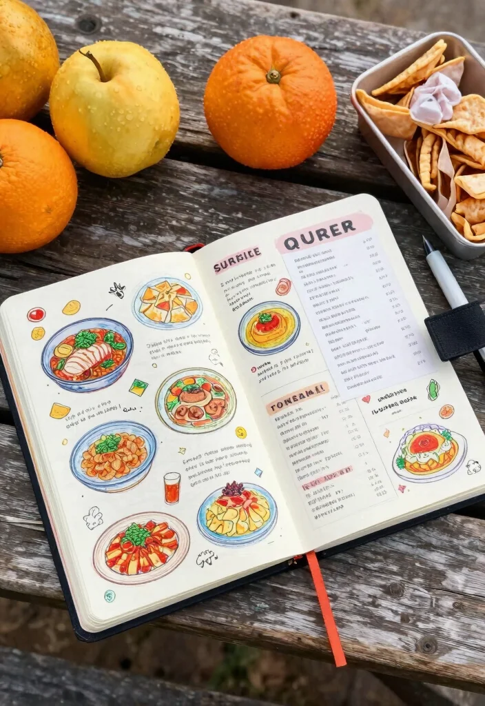 10 Small Journal Ideas for Compact Portable and Easy Daily Use - 10. The Travel Snack Journal 1