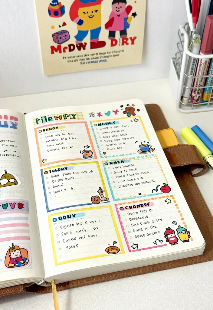 10 Small Journal Ideas for Compact Portable and Easy Daily Use - 9. The Daily Planner Journal 1