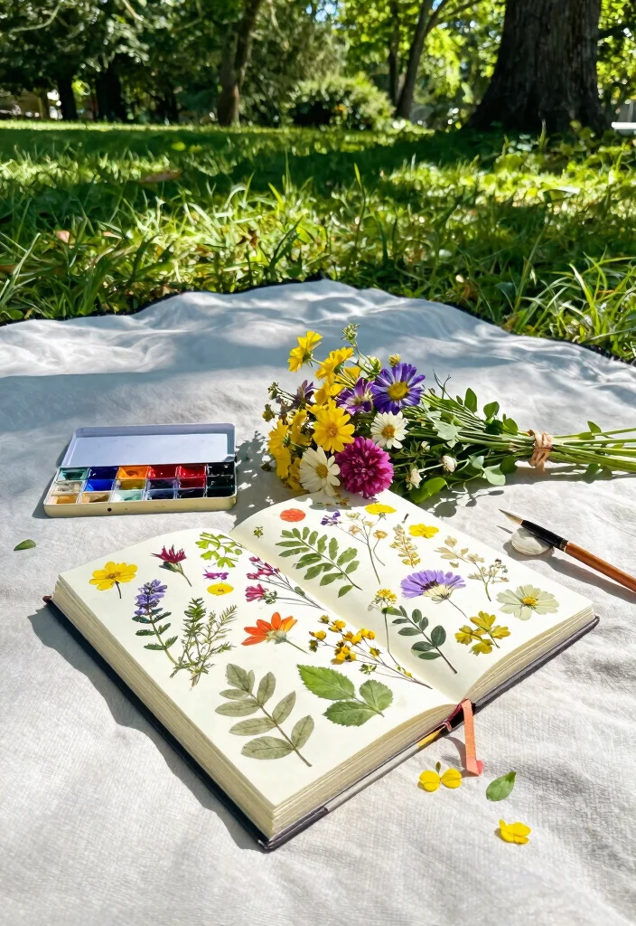 10 Vintage Journal Ideas: Simple, Timeless, and Easy to Create 48 10 Vintage Journal Ideas: Simple, Timeless, and Easy to Create - 8. Botanical Journal 1