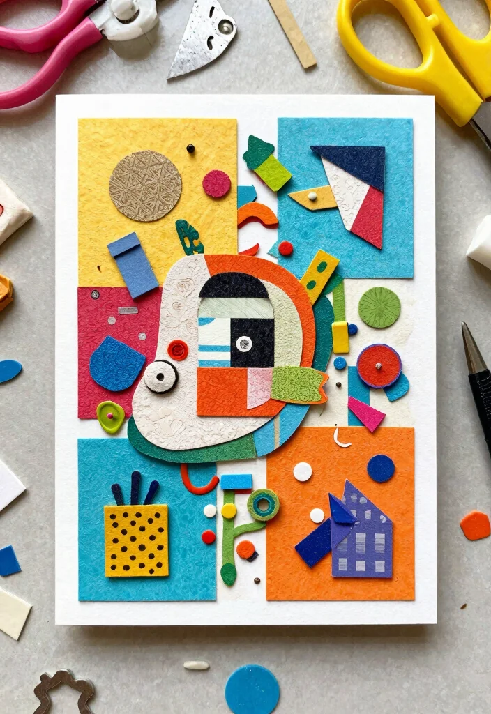 12 Aesthetic Card Ideas for Soft Stylish and Creative Handmade Designs - 12. Mixed Media Cards 1