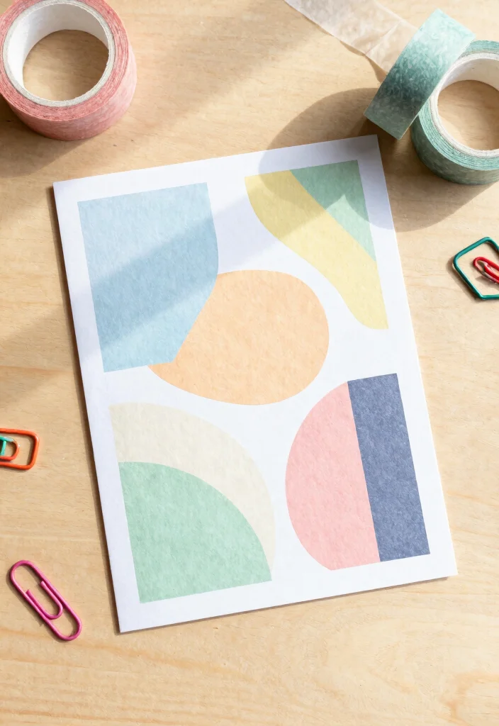 12 Aesthetic Card Ideas for Soft Stylish and Creative Handmade Designs - 2. Geometric Pattern Cards 1