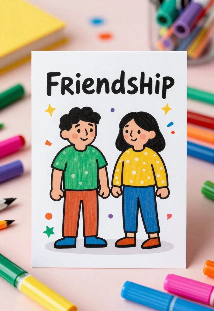 12 Best Friend Card Ideas for Fun, Cute, and Meaningful Friendship Notes 14 12 Best Friend Card Ideas for Fun, Cute, and Meaningful Friendship Notes - 4. Funny Friendship Card 1