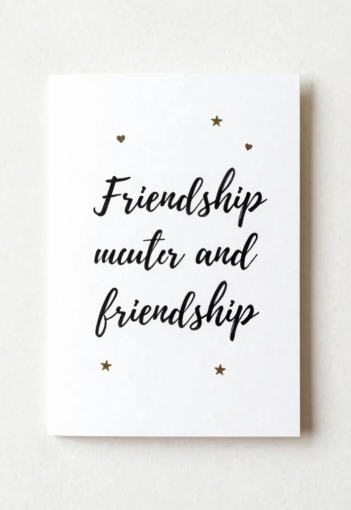 12 Best Friend Card Ideas for Fun, Cute, and Meaningful Friendship Notes 16 12 Best Friend Card Ideas for Fun, Cute, and Meaningful Friendship Notes - 6. Simple and Sweet 1
