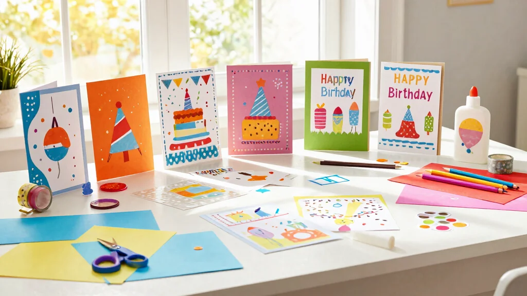 12 Cute Easy Birthday Card Ideas for Quick Sweet and Lovely Crafts
