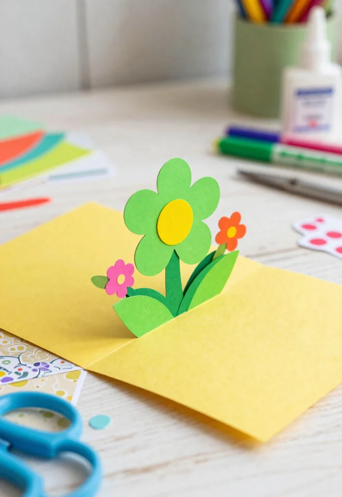 12 Cute Homemade Card Ideas for Sweet Creative and Personal Touches 1 12 Cute Homemade Card Ideas for Sweet Creative and Personal Touches - 1. Pop-Up Surprise Card 1