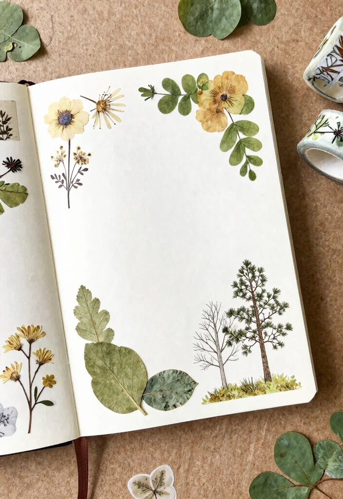 12 Cute Journal Ideas Aesthetic Soft Stylish and Visually Pleasing 6 12 Cute Journal Ideas Aesthetic Soft Stylish and Visually Pleasing - 6. Nature-Inspired Themes 1
