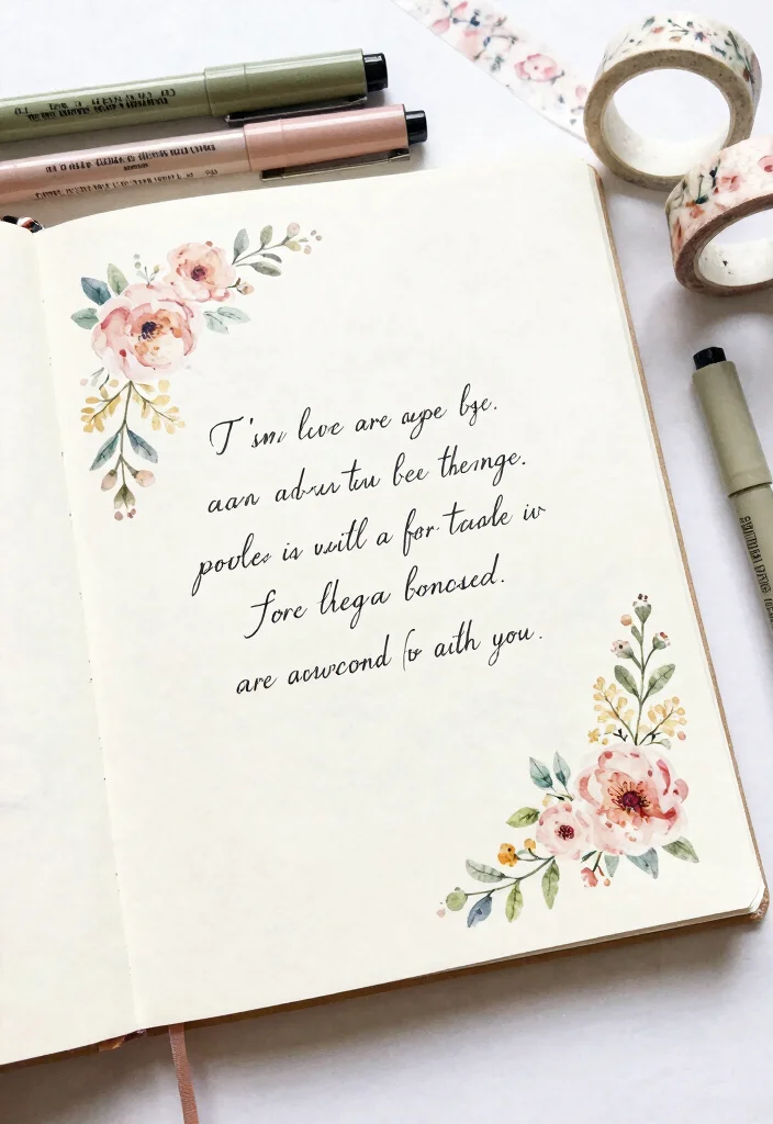 12 Cute Journal Ideas Aesthetic Soft Stylish and Visually Pleasing 17 12 Cute Journal Ideas Aesthetic Soft Stylish and Visually Pleasing - 7. Quote and Affirmation Pages 1