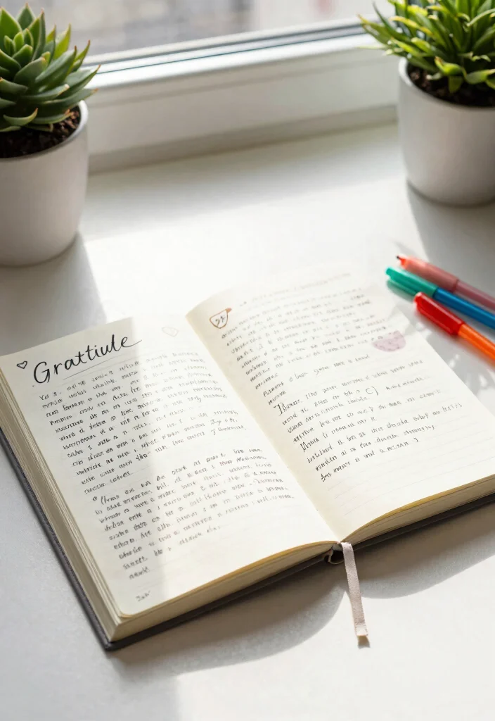 12 DIY Journal Ideas for Handmade Personal and Budget Friendly Projects - 12. Gratitude Journal 1