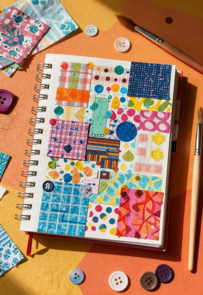 12 DIY Journal Ideas for Handmade Personal and Budget Friendly Projects - 3. The Scrap Paper Journal 1