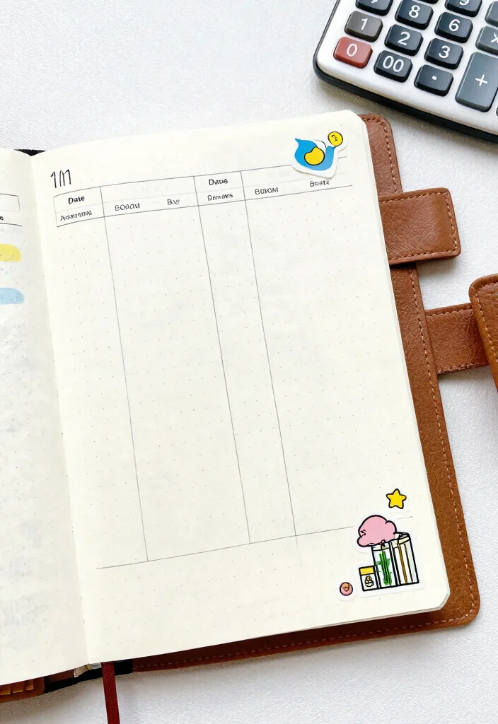 12 Dot Grid Journal Ideas for Clean Structured and Creative Layouts 41 12 Dot Grid Journal Ideas for Clean Structured and Creative Layouts - 11. Expense Tracker 1