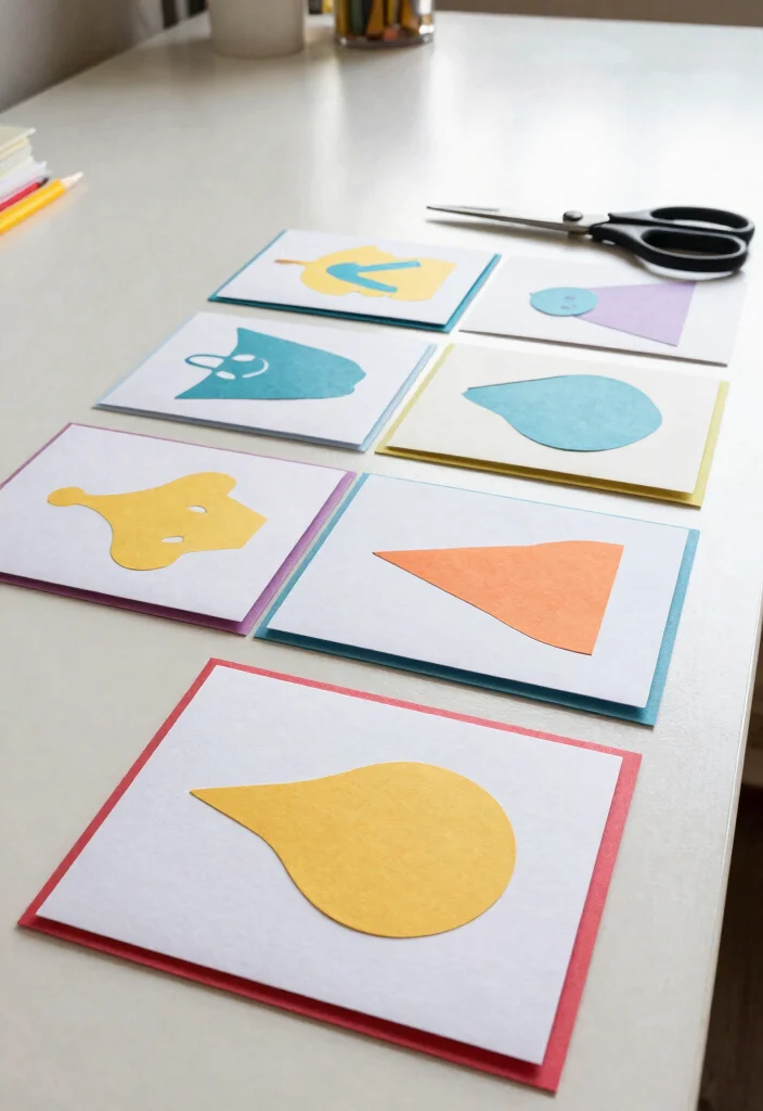 12 Easy Card Ideas for Quick Simple and Beginner Friendly Crafts - 12. Simple Fold and Cut Cards 1