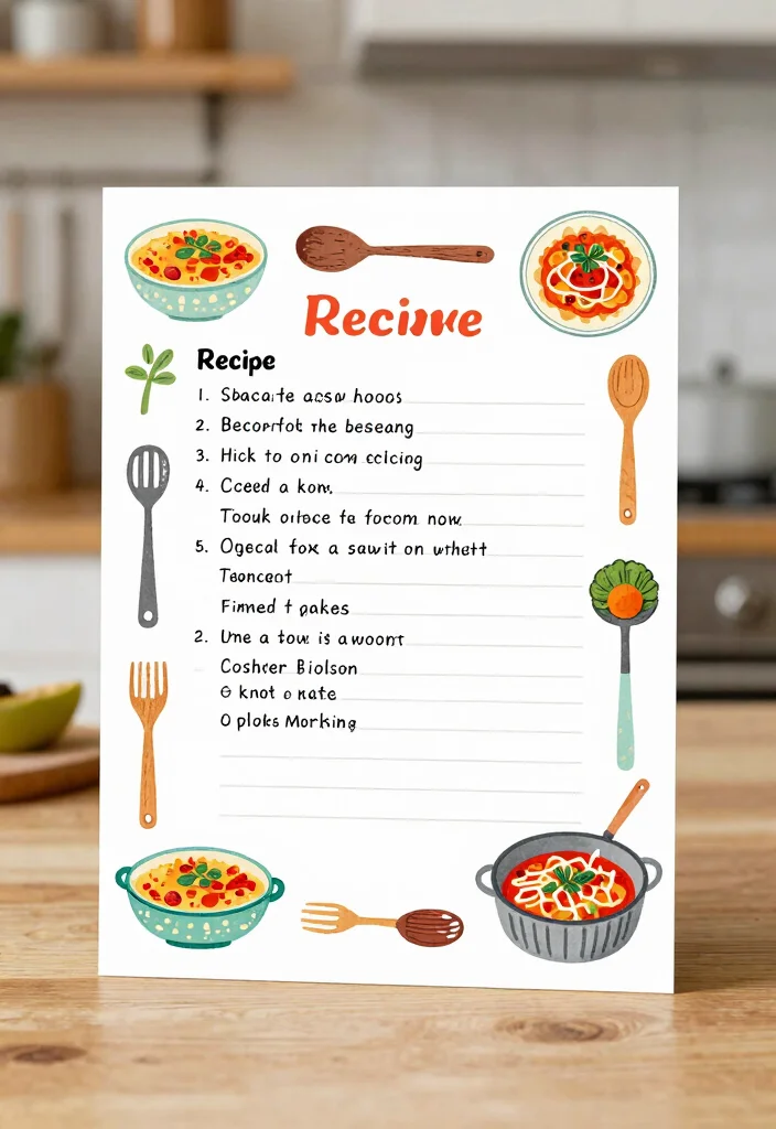 12 Fathers Day Card Ideas for Meaningful Creative and Masculine Designs 51 12 Fathers Day Card Ideas for Meaningful Creative and Masculine Designs - 11. Personalized Recipe Card 1