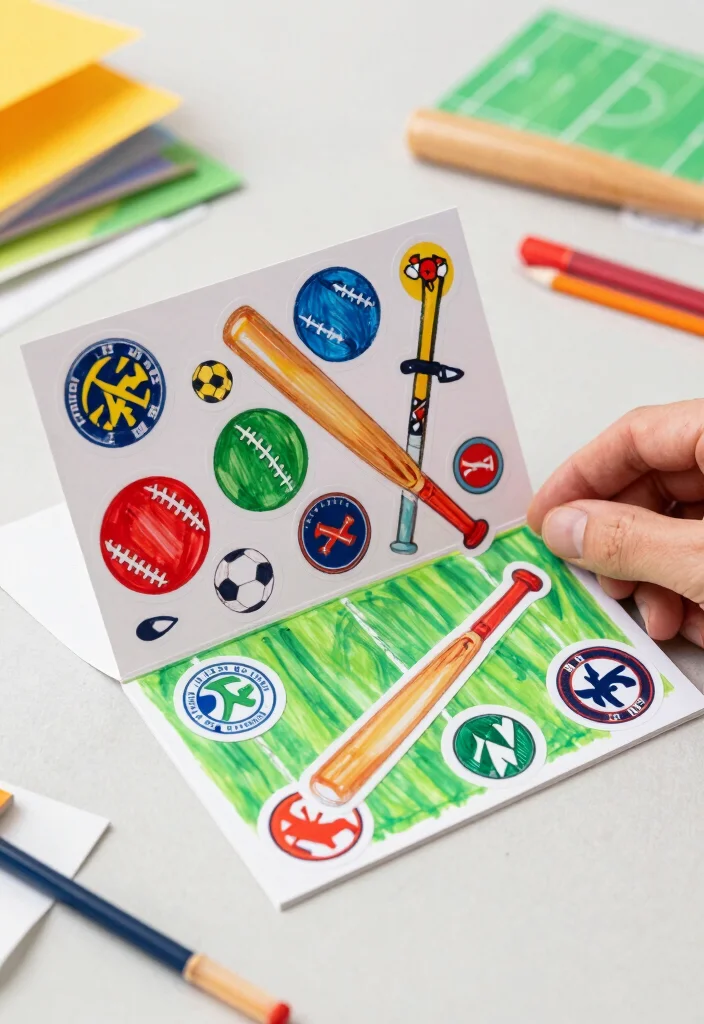 12 Fathers Day Card Ideas for Meaningful Creative and Masculine Designs 25 12 Fathers Day Card Ideas for Meaningful Creative and Masculine Designs - 5. Sports Theme Card 1