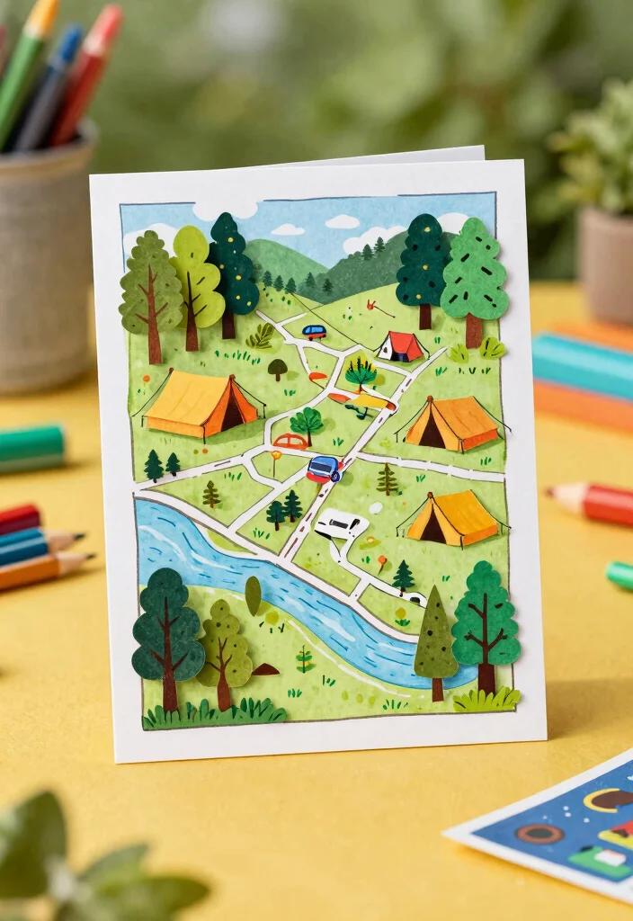 12 Fathers Day Card Ideas for Meaningful Creative and Masculine Designs 37 12 Fathers Day Card Ideas for Meaningful Creative and Masculine Designs - 7. Adventure Awaits Card 1