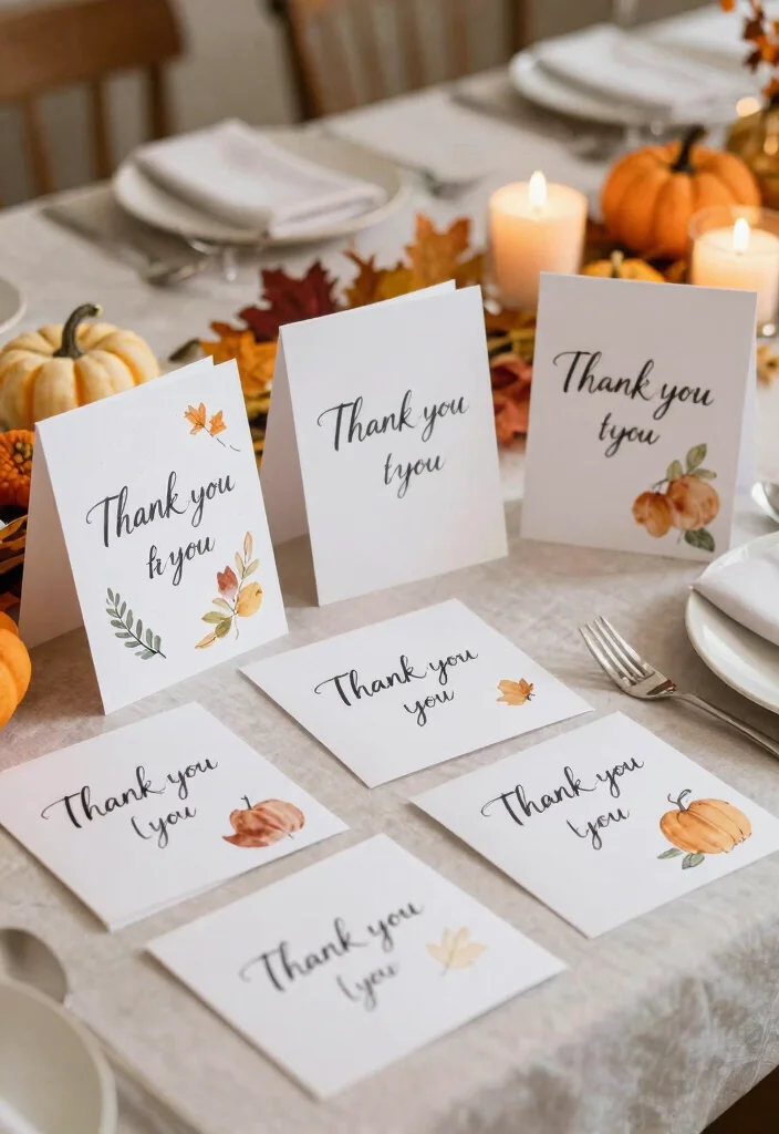12 Handmade Thanksgiving Card Ideas for Gratitude Warmth and Family Love 51 12 Handmade Thanksgiving Card Ideas for Gratitude Warmth and Family Love - 11. Handmade Thank-You Cards 1